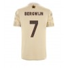 Ajax Steven Bergwijn #7 Tredje Tröja 2022-23 Korta ärmar